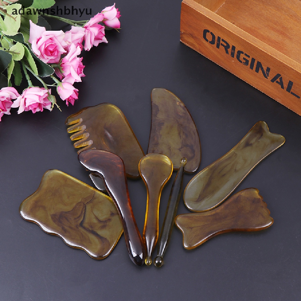 Sisir Pijat Gua Sha Bahan Resin Untuk Kesehatan