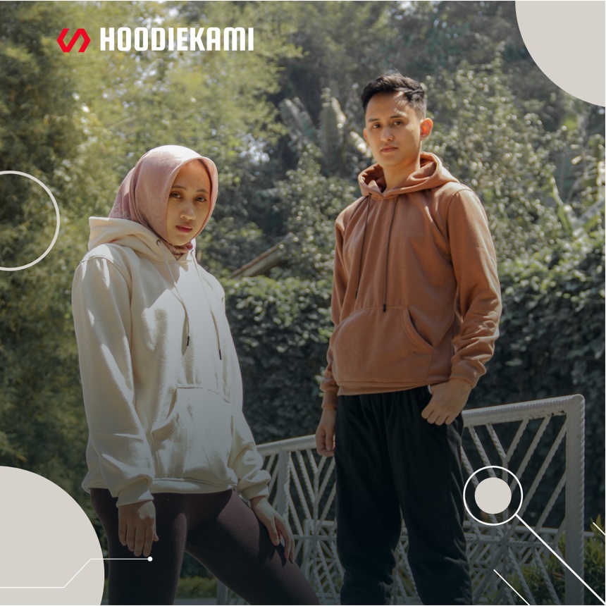 Hoodiekami Sweater Hoodie Polos Pria Wanita Premium