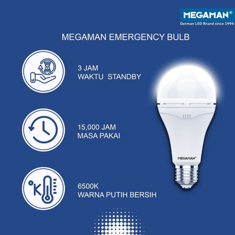 Lampu LED MEGAMAN