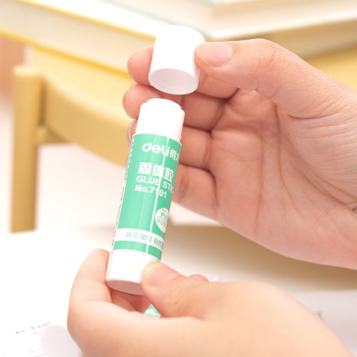 

perekat-pengikat- deli lem glue stick putih 8 gr 7101z -pengikat-perekat.