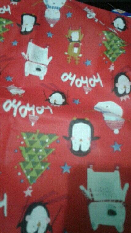 Christmast Hohoho - Kain Sprei Katun Lokal Merteran Grow