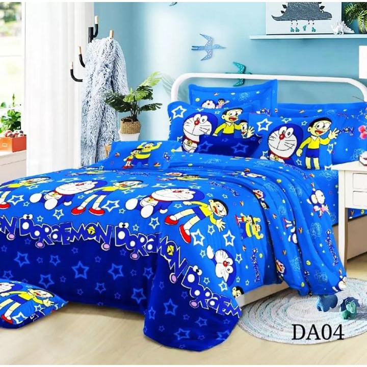 SEPREI DORAEMON TERLARIS UK 160 X 200 / SEPRE / BAD COVER / BISA COD
