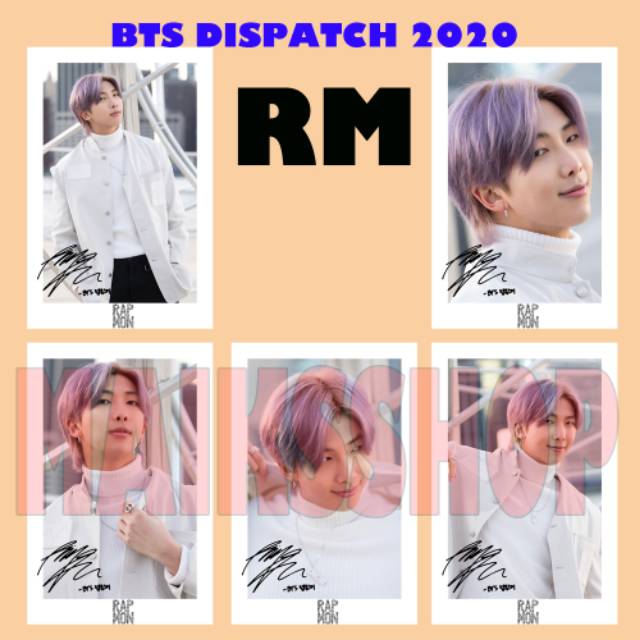 BTS Dispatch 2020 Polaroid Kpop