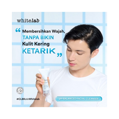 [BPOM] WHITELAB pH-Balanced Facial Cleanser 100gr