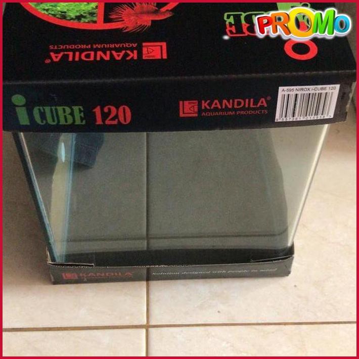 READY STOCK AQUARIUM KANDILA ICUBE 100 - 10 LITER ( 20X20X25) ME03
