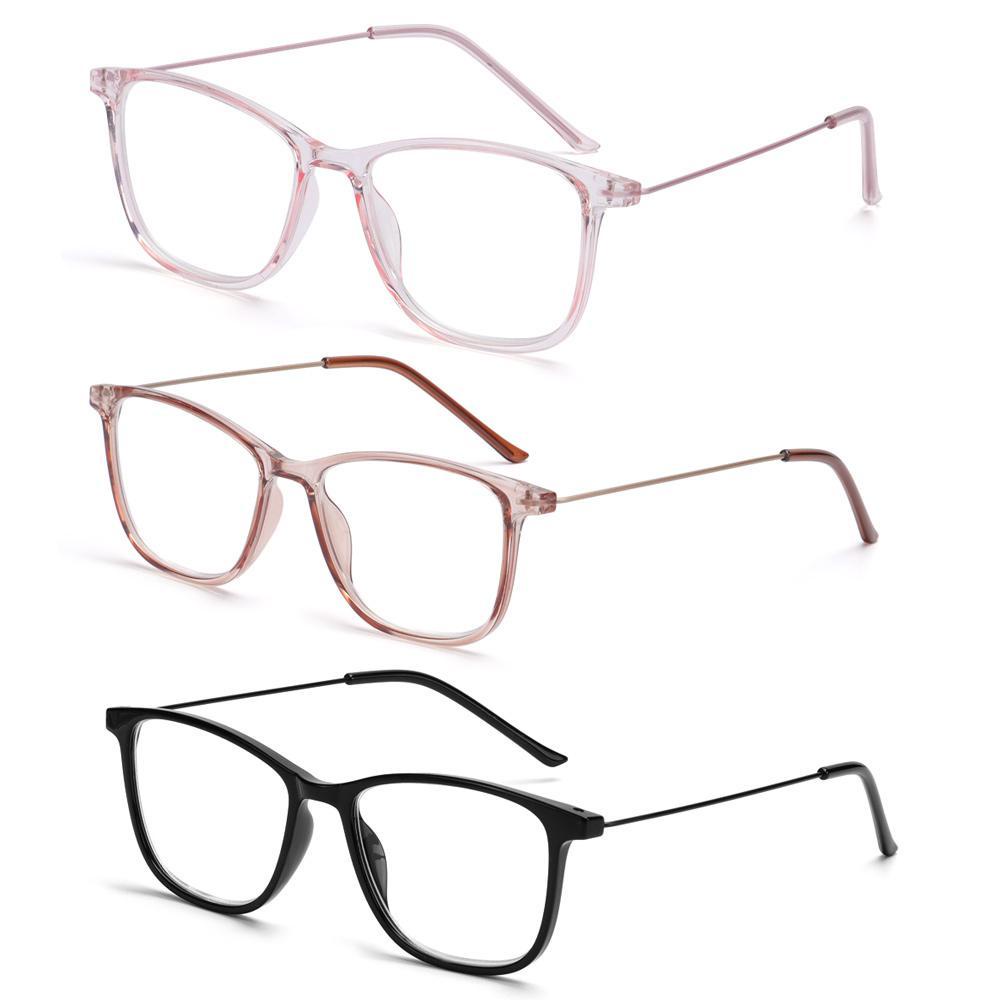 Wonder Kacamata Baca Fashion Portable Pelindung Mata Vintage Ultra Ringan Frame