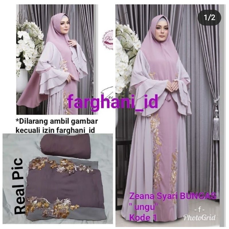 Zeana Syari by Bungas gamis lebaran