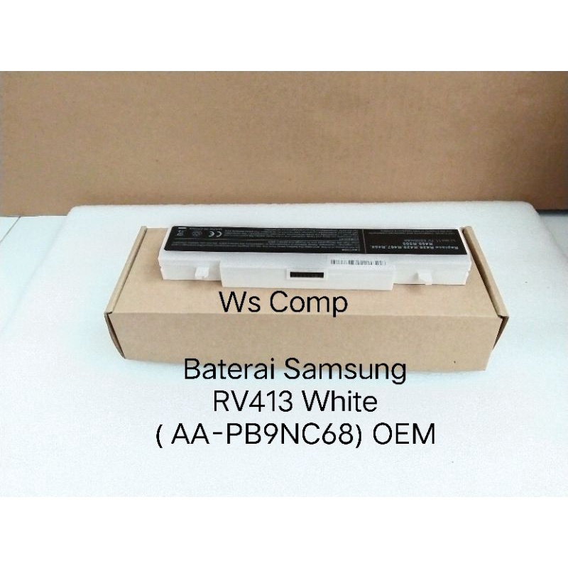 Baterai Samsung RV413 RF409 RF410 RF411 RF509 RV409 RV410 White OEM
