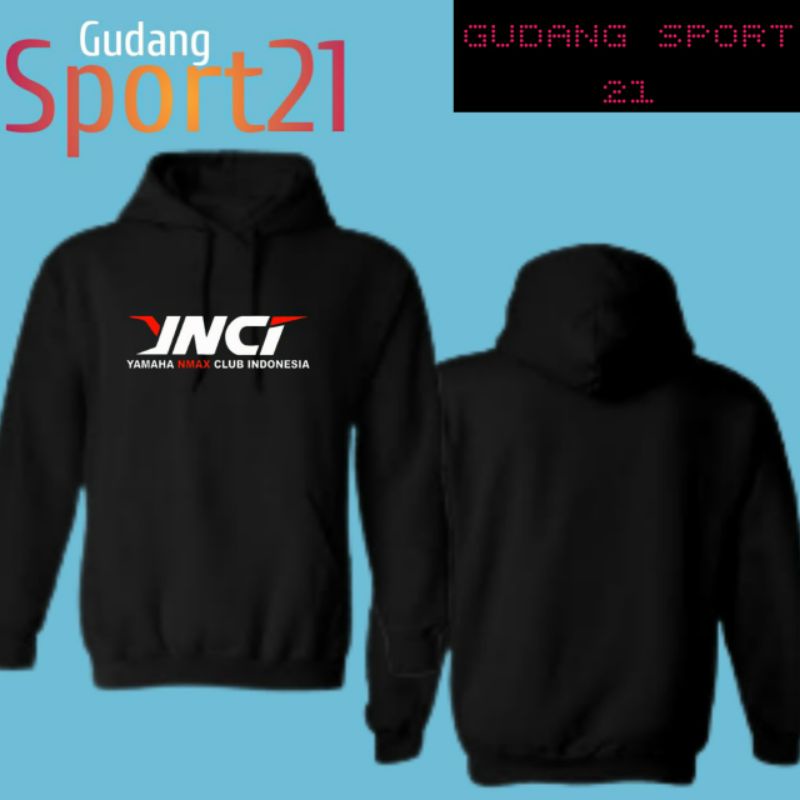 jaket hoodie YNCI yamaha nmax indonesia hoodie otomotif