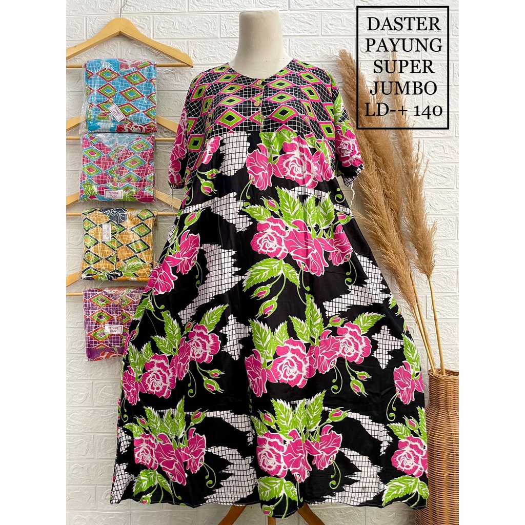 DASTER TIARA PAYUNG SUPER JUMBO LD 140 - Bisa Busui - DASTER PAYUNG JUMBO 4XL