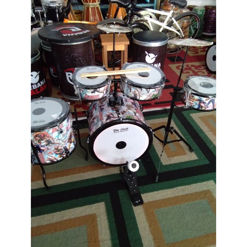 NEW drum anak full set