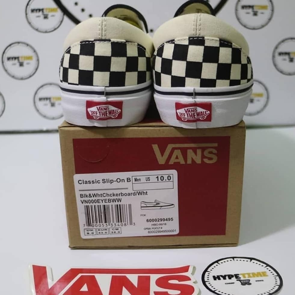 Vans chackerboard original / vans slip on original