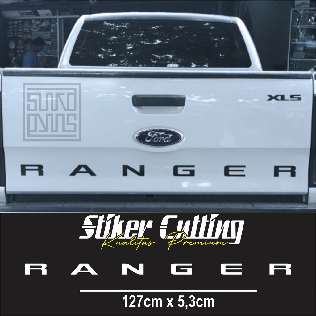 Stiker Cutting Ranger Ford Stiker Bak Belakang Mobil Ford Hilux