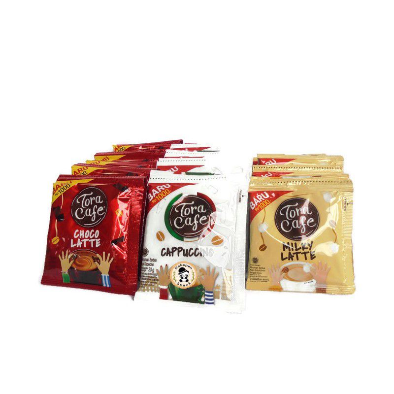 

Tora Cafe choco latte Cappucino / Toracafe / Kopi Toracafe 10x23gr