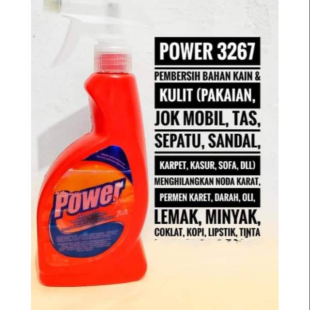 MY WAY POWER RED PEMBERSIH PAKAIAN TAS SEPATU