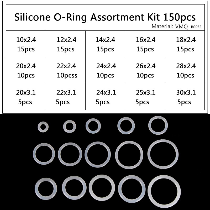 Silicone O-Ring 322 19 Pack 1.25 Shaft O-Ring S70322 