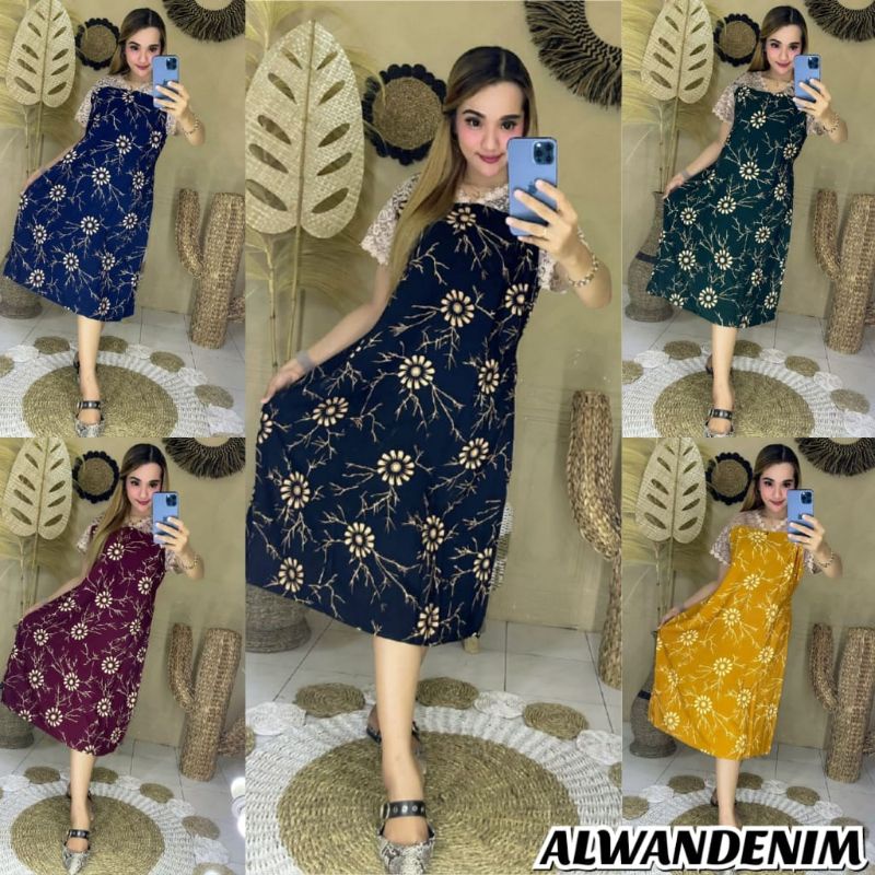 DASTER ARAB LONG ABSTRAK  / RESLETING BUSUI / RENDA MILO ORI /SANTUNG SUPER-BUNGA AKAR MH