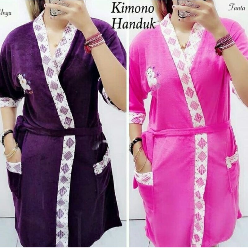 Sale Sale Kimono Handuk.. Buruan Beli Sebelum Kehabisan