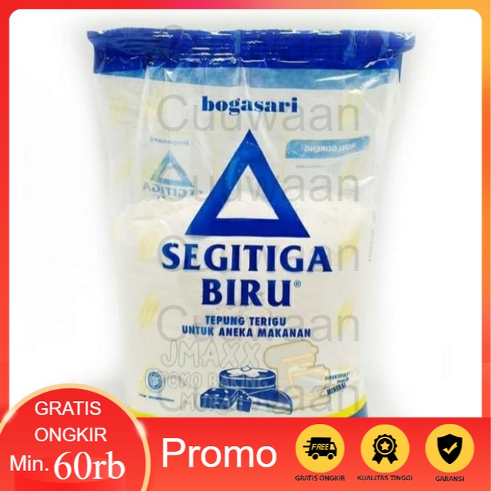 

Tepung Terigu Segitiga Biru 1 kg