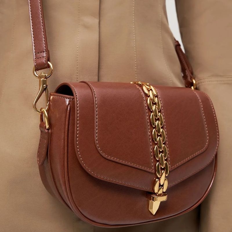 5.5 SALE | CK Isana Chain-Accent Crossbody Bag