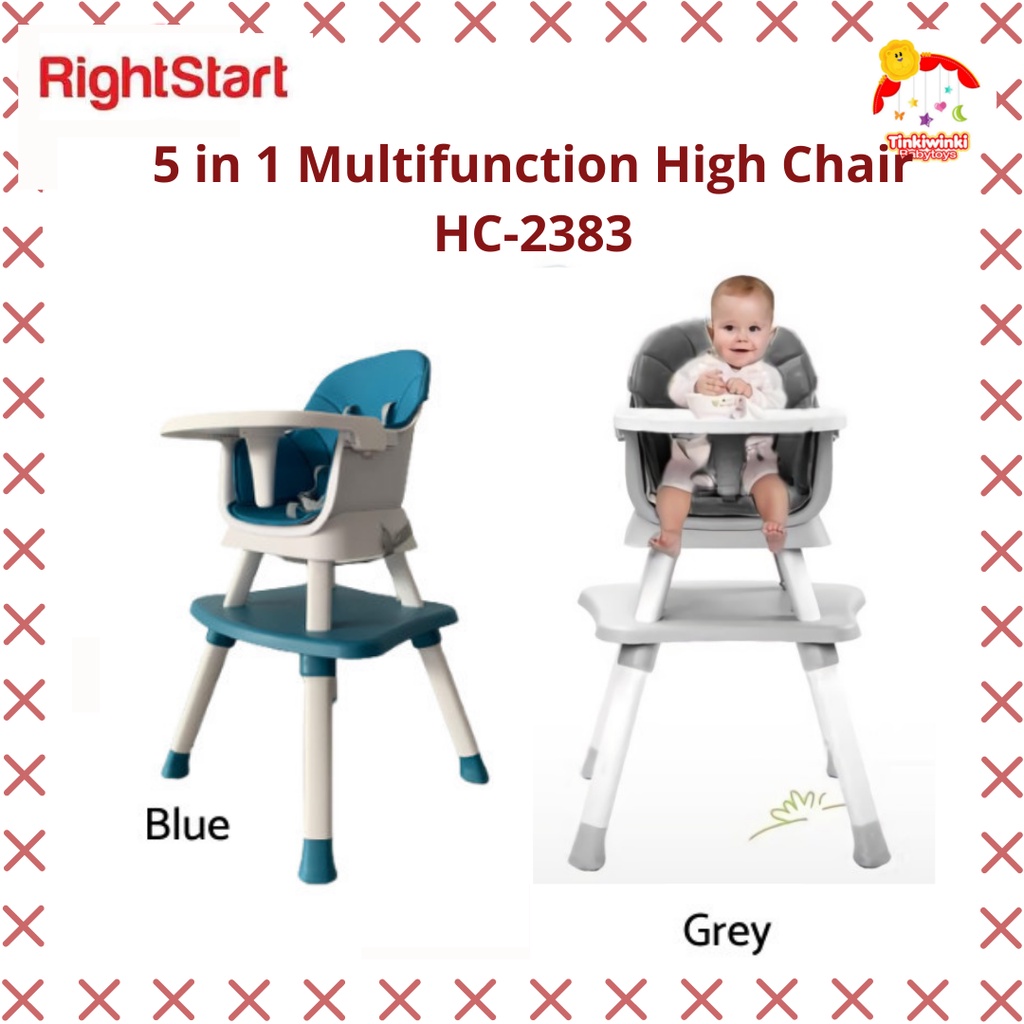 Right Start HC-2383 5 in 1 Multifunction High Chair