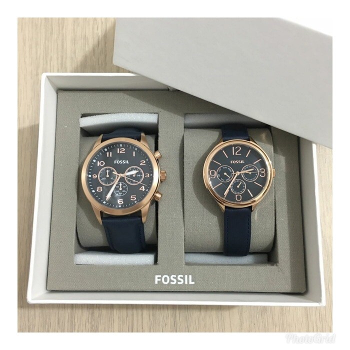 Murah Jam Tangan Fossil Couple - BQ2186 Berkualitas