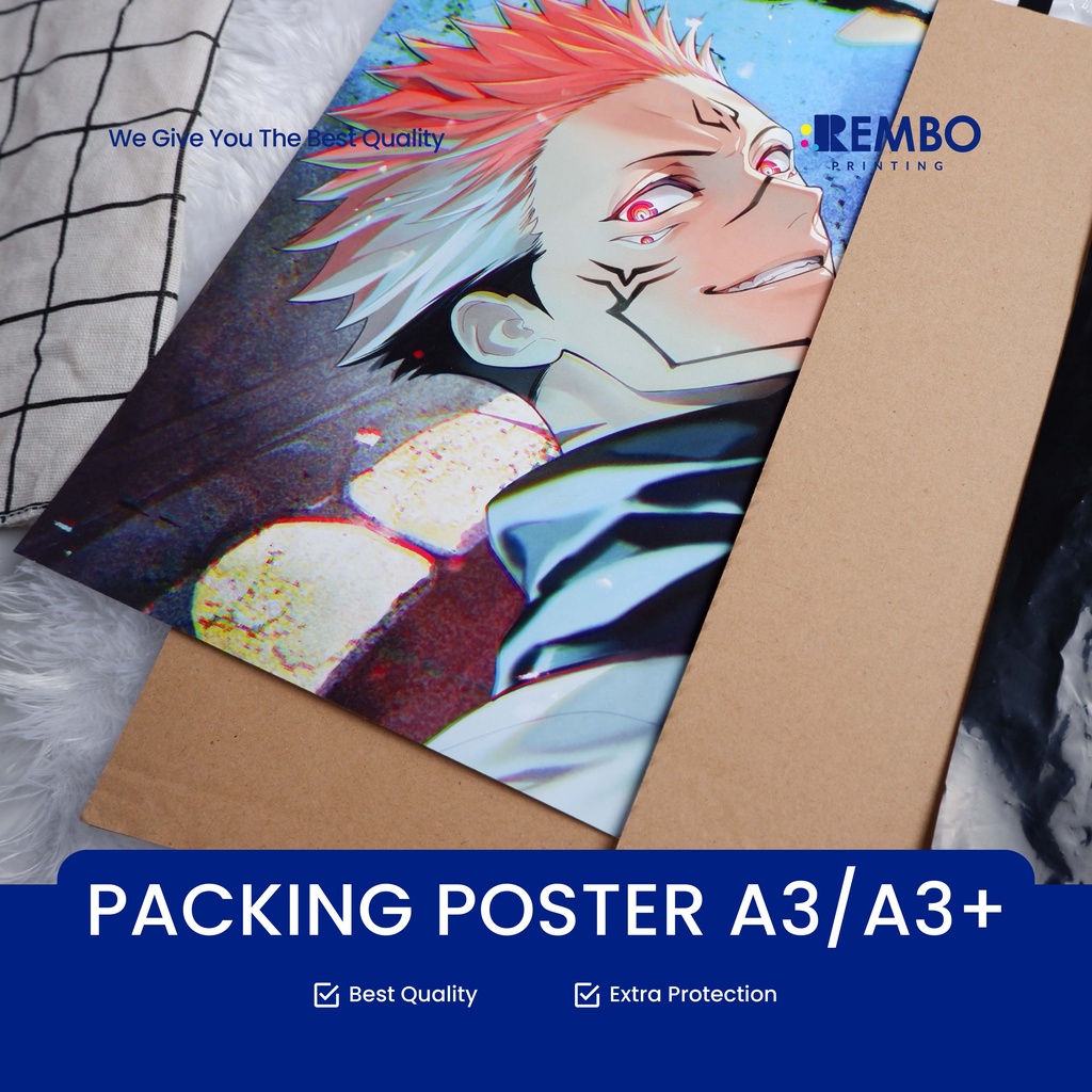 Packaging Poster / Packaging Untuk Poster A3+