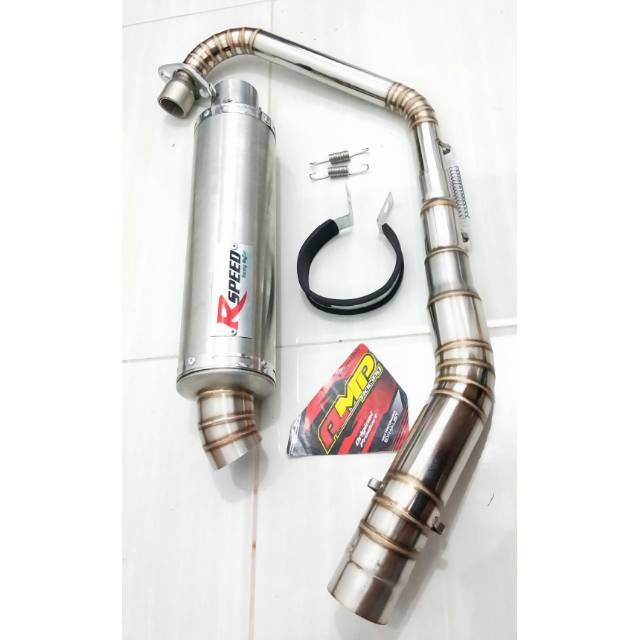 Knalpot racing R Speed full stainless pnp satria fu