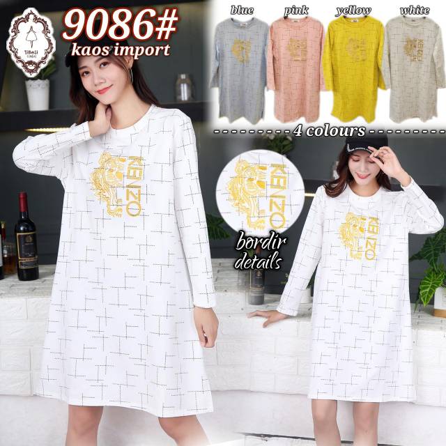 Tunik Kaos Import TIBESI 9086#