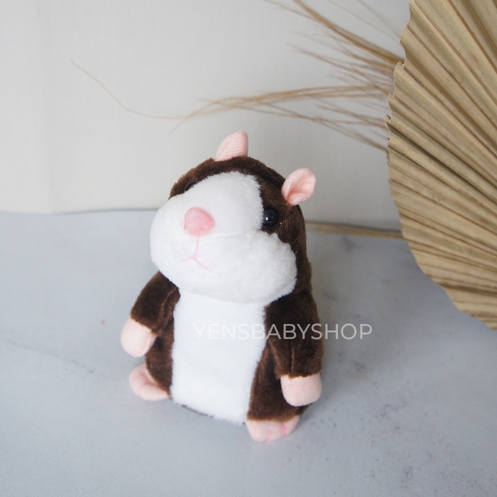 JM INDONESIA Talking Hamster Doll - Boneka Hamster Bicara