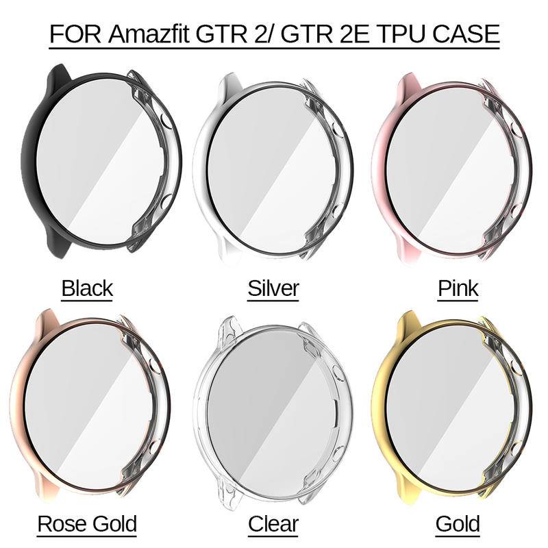 Case Pelindung Layar Smartwatch 360 Derajat Untuk Xiaomi Huami Amazfit Gtr 2 2e 3 Pro Amazfit Gtr2 Gtr2E Gtr3 Pro