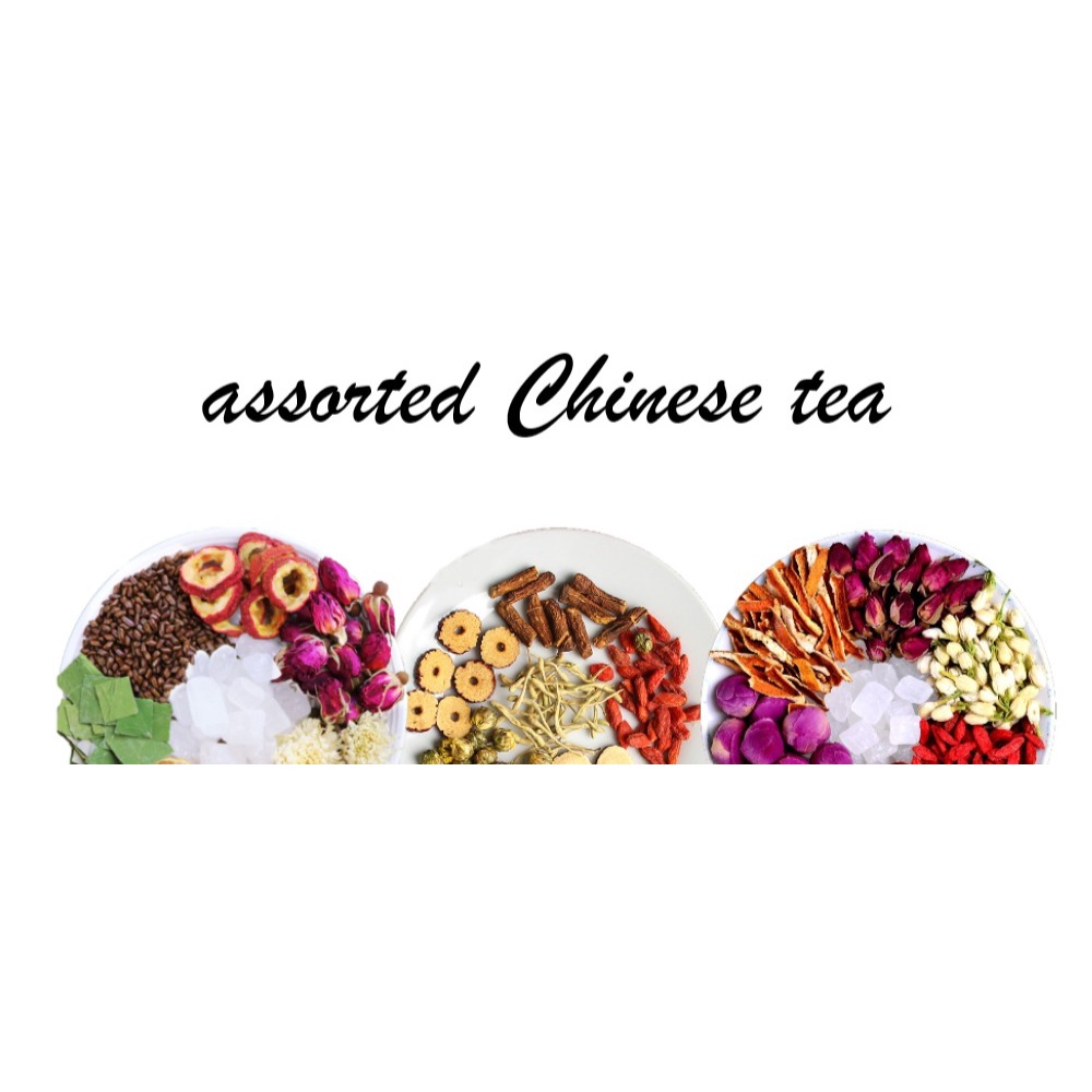 

ASSORTED CHINESE TEA - TEH DAUN MIXED BUNGA BUAH KERING IMPORT CHINA ARTISAN FLOWER FRUIT LEAVES MIX HARUM CAFE NGETEH CANTIK IMPORT