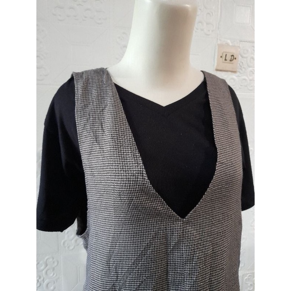 Outer long dress import branded Chocol Raffine