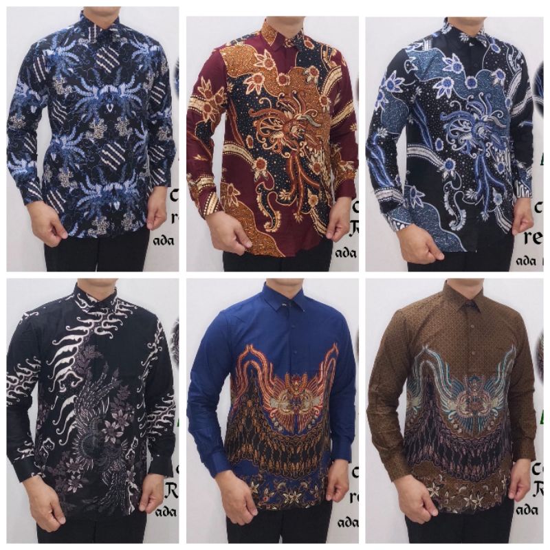 VIO ROLDAN Batik Pria Big Size XXL Reguler Lengan Panjang