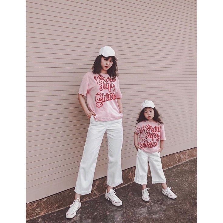 MYSTIQUE.ID-BAJU KAOS MOM N KID  T-SHIRT LUCU DAN AESTHETIC