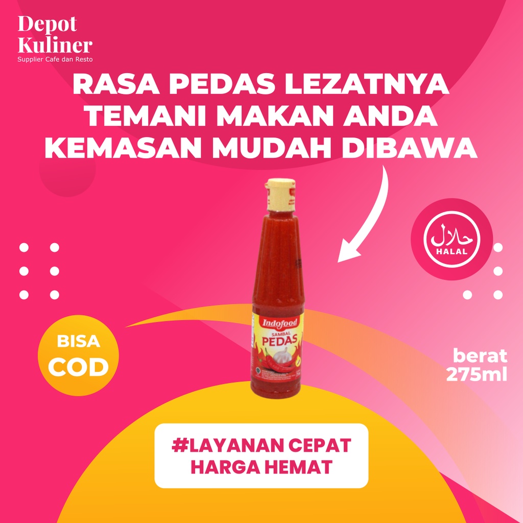 Indofood Saus Sambal botol 275ml