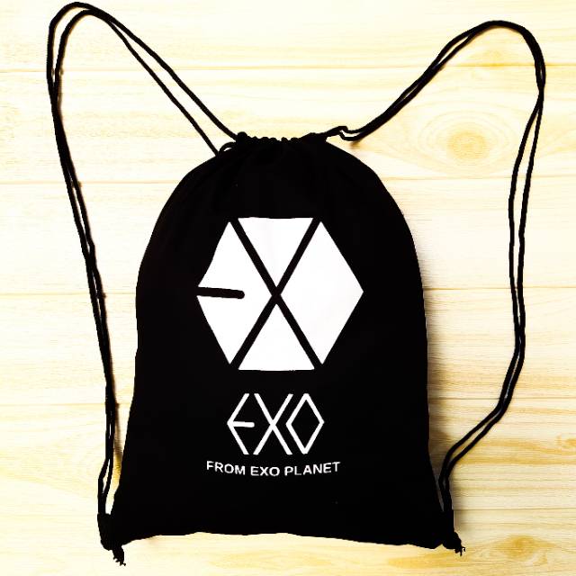 Stringbag Tas serut EXSO kpop / korea || kiiyoomii ||