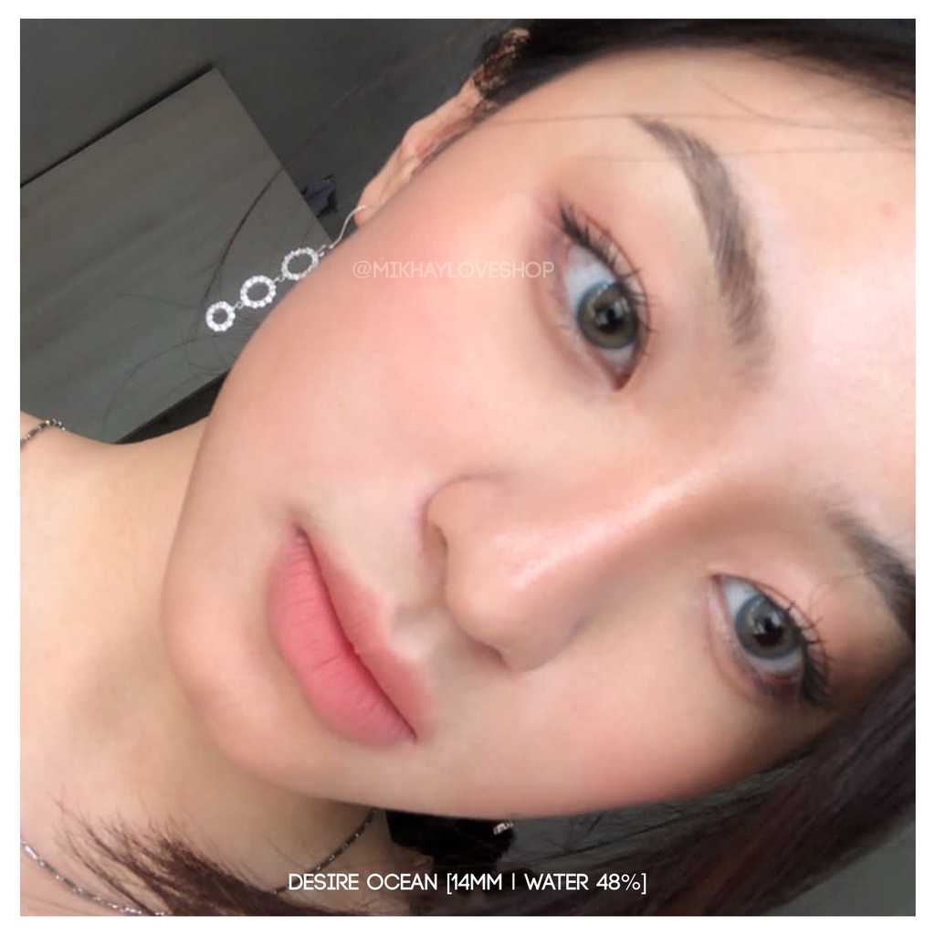 MIKHAYLOVESHOP Softlens Desire Ocean (Blue) | EOS Princess