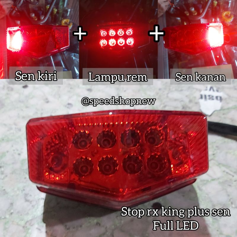 cod lampu RX king, Reting Rx King, lampu stop rx king kualitas Ori