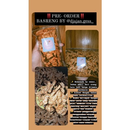 

BASRENG PEDAS DAUN JERUK KILOAN