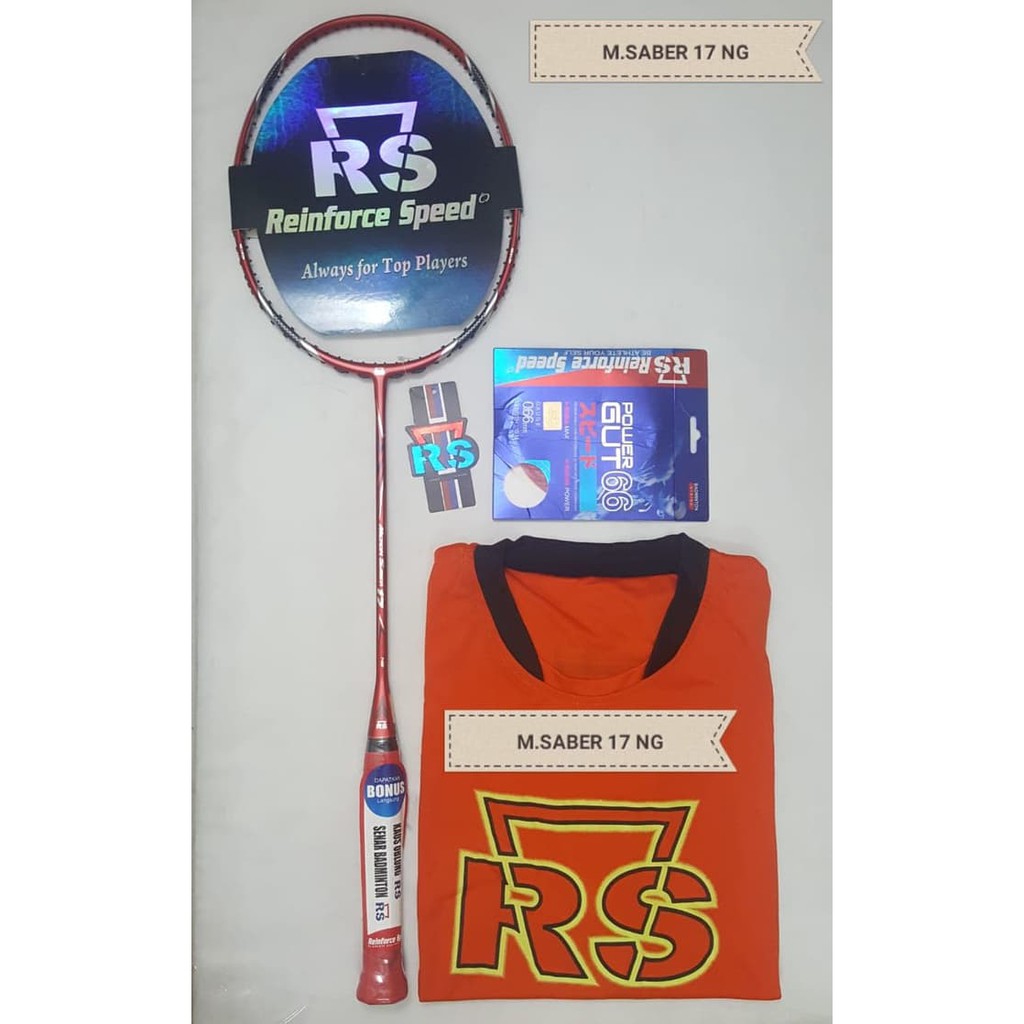 RAKET BADMINTON - RS MICRON SABER 17 NG - ORIGINAL