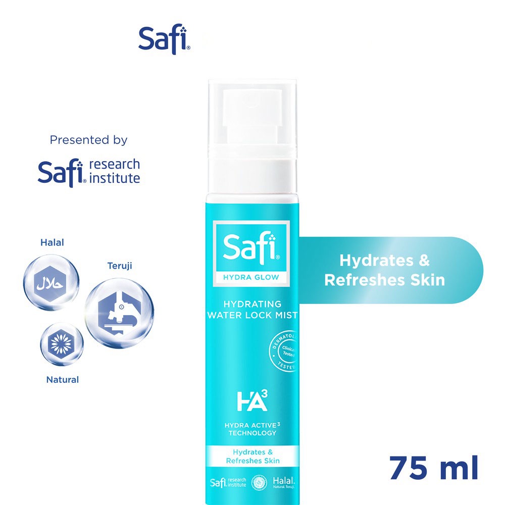 Safi Hydra Glow Hydrating Water Lock Mist 75mL