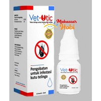 Obat Tetes Kutu Radang Telinga Ear Mite Kucing Anjing VET OTIC 10ml