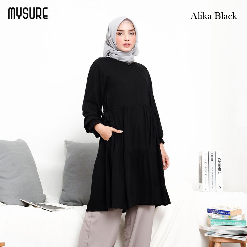 Tunik ALIKA Tunik Rempel Tunik Rayon Terbaru ORI Mysure