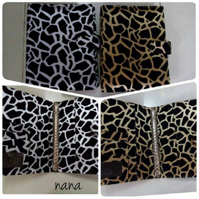 

Binder zebra leopard jerapah 20ring
