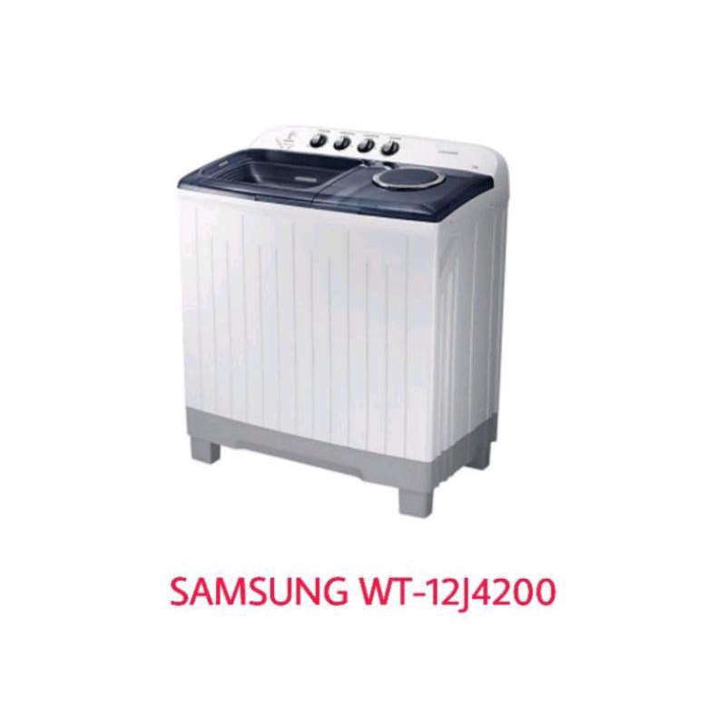 Samsung mesin cuci 2 Tabung 12kg WT-12J4200