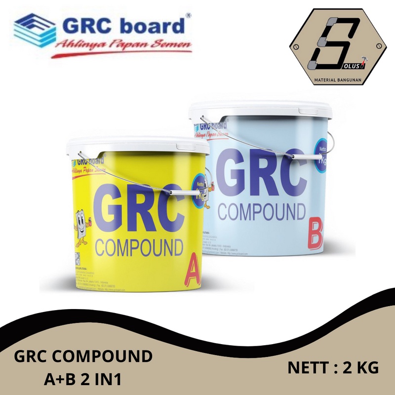 Jual KOMPON GRC COMPOUND A+B PER SET (2 KG) | Shopee Indonesia