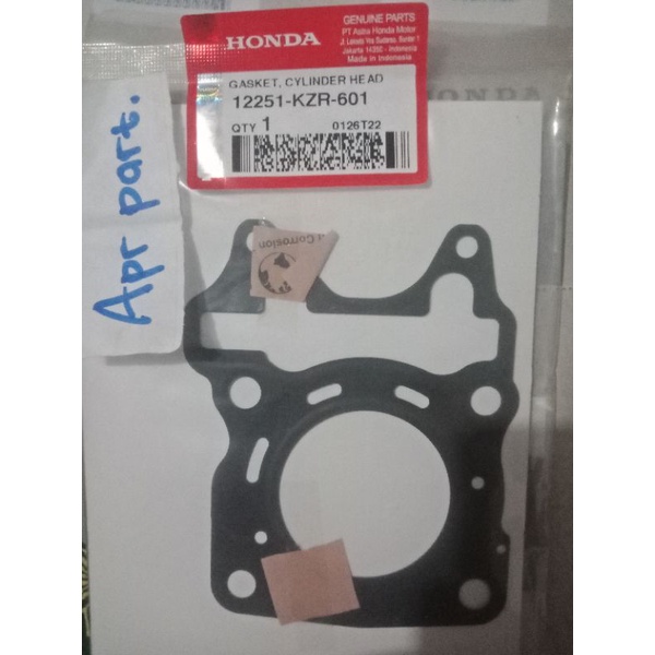 Jual Gasket Cylinder head Perpak Paking Pack Pak Chtp Kop Cylinder Head
