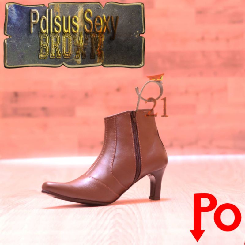 SEPATU PDL SUS COKLAT P21