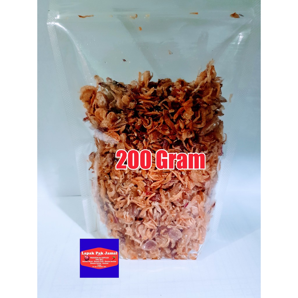 

Bawang GORENG - 200 Gram - LPJ